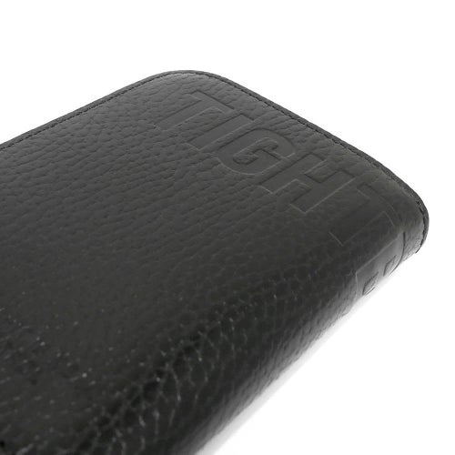 TIGHTBOOTH（TBPR）WALLET タイトブース サイフ LEATHER ZIP WALLET BLACK スケートボード スケボー　5