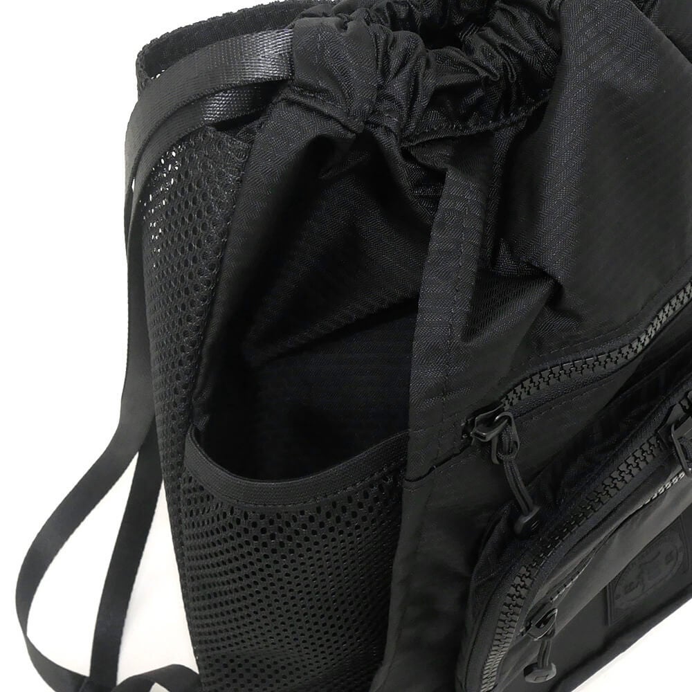EVISEN BACKPACK エビセン バックパック リュック EASY KNAPSACK 5.0 BLACK スケートボード スケボー 3