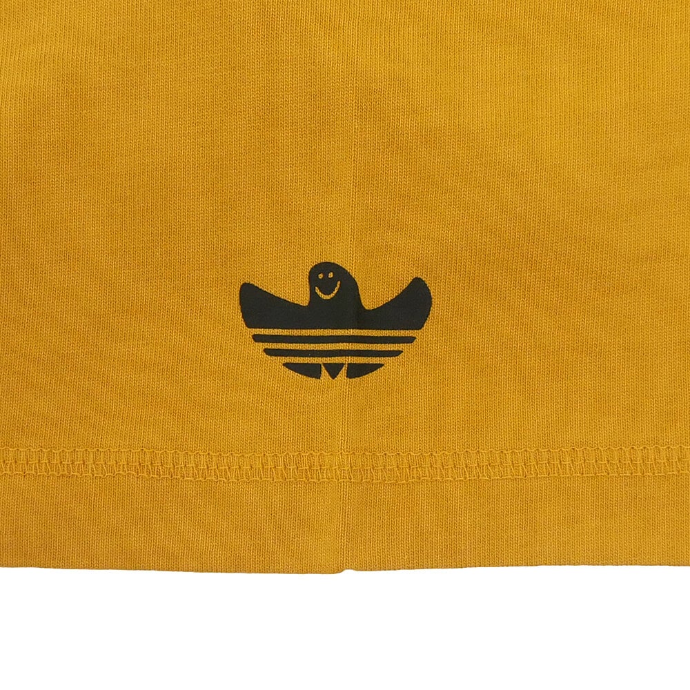ADIDAS SKATEBOARDING T-SHIRT アディダススケートボーディング Tシャツ MARK GONZALES CRUSTY PRELOVED YELLOW スケートボード スケボー 2