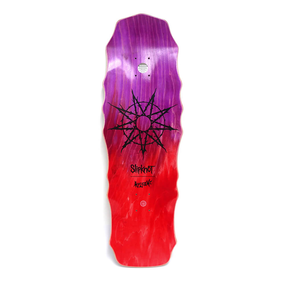 WELCOME DECK ウェルカム デッキ SLIPKNOT x WELCOME TRIBAL S 10.0 WIDOW スケートボード スケボー 3