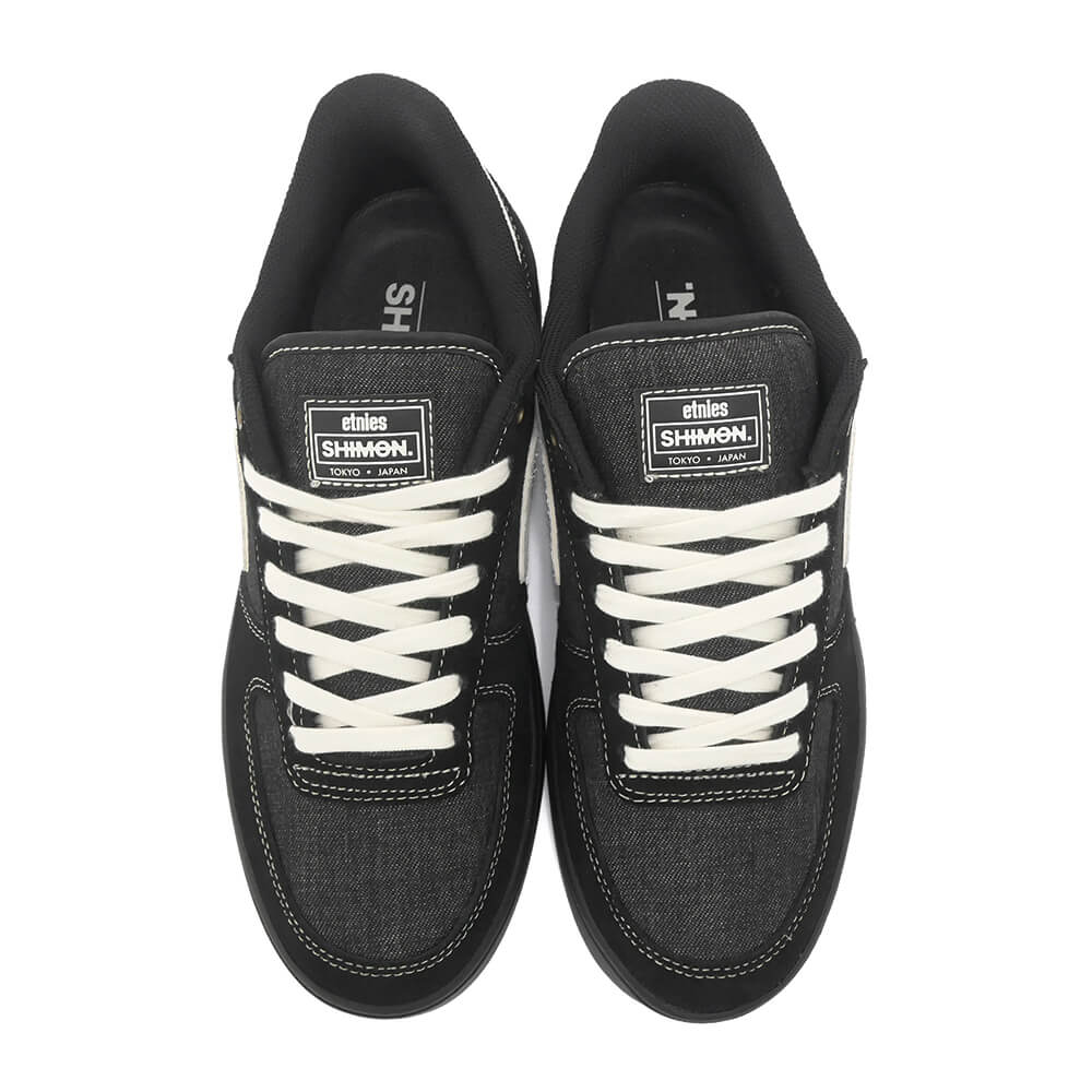 ETNIES SHOES エトニーズ シューズ スニーカー EMERSON x SHIMON BLACK スケートボード スケボー 2
