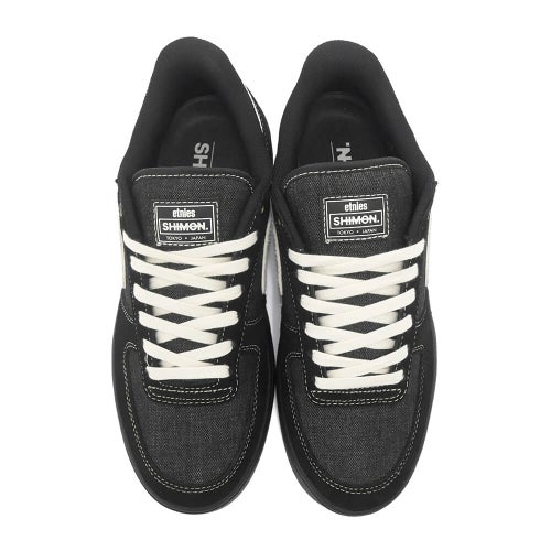 ETNIES SHOES エトニーズ シューズ スニーカー EMERSON x SHIMON BLACK スケートボード スケボー 2
