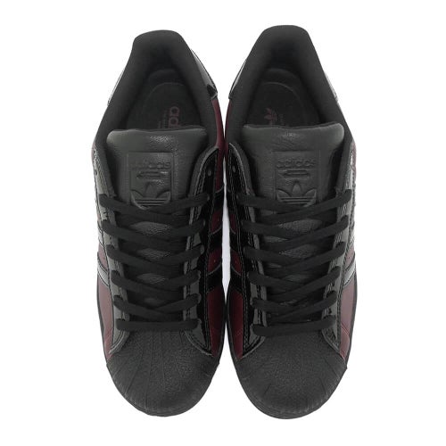 ADIDAS SKATEBOARDING SHOES アディダススケートボーディング シューズ スニーカー スーパースター SUPERSTAR x MARCOS MONTOYA MAROON/BLAK KI6735 スケートボード スケボー 2
