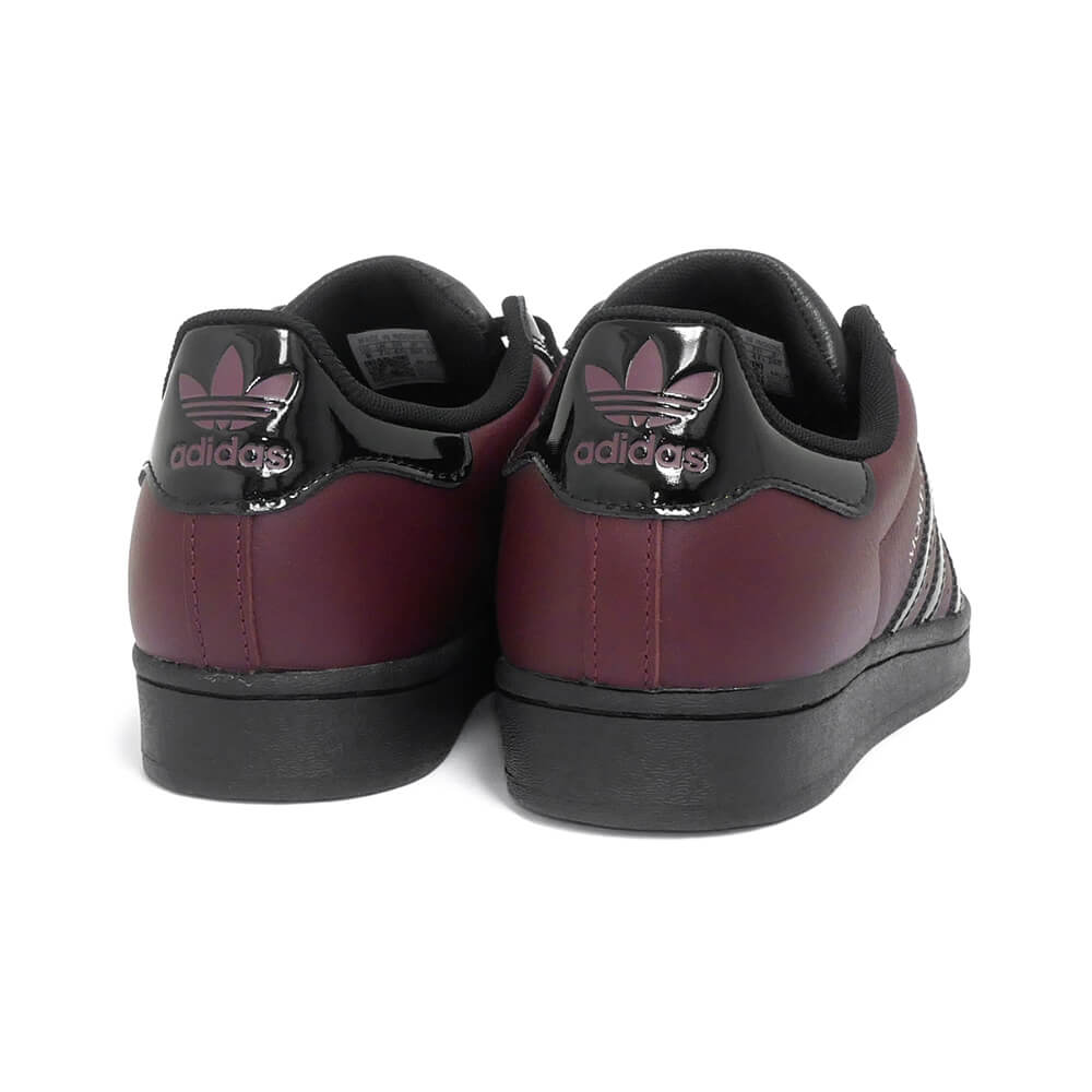 ADIDAS SKATEBOARDING SHOES アディダススケートボーディング シューズ スニーカー スーパースター SUPERSTAR x MARCOS MONTOYA MAROON/BLAK KI6735 スケートボード スケボー 3