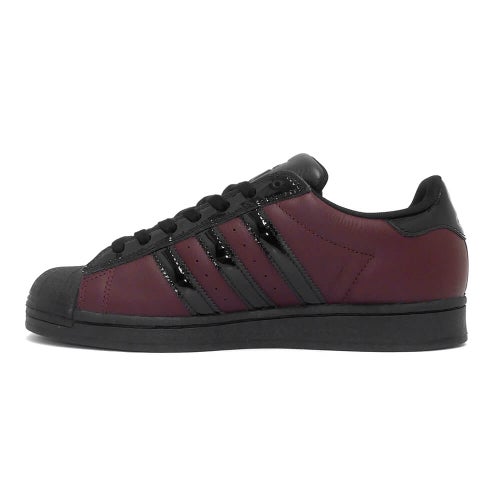 ADIDAS SKATEBOARDING SHOES アディダススケートボーディング シューズ スニーカー スーパースター SUPERSTAR x MARCOS MONTOYA MAROON/BLAK KI6735 スケートボード スケボー 5