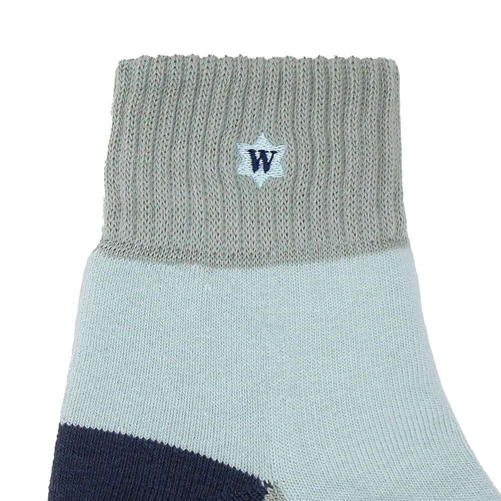 WHIMSY SOCKS ウィムジー ソックス 靴下 VERSE GREY スケートボード スケボー 4