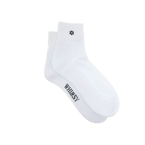  WHIMSY SOCKS ウィムジー ソックス 靴下 VERSE WHITE スケートボード スケボー 3