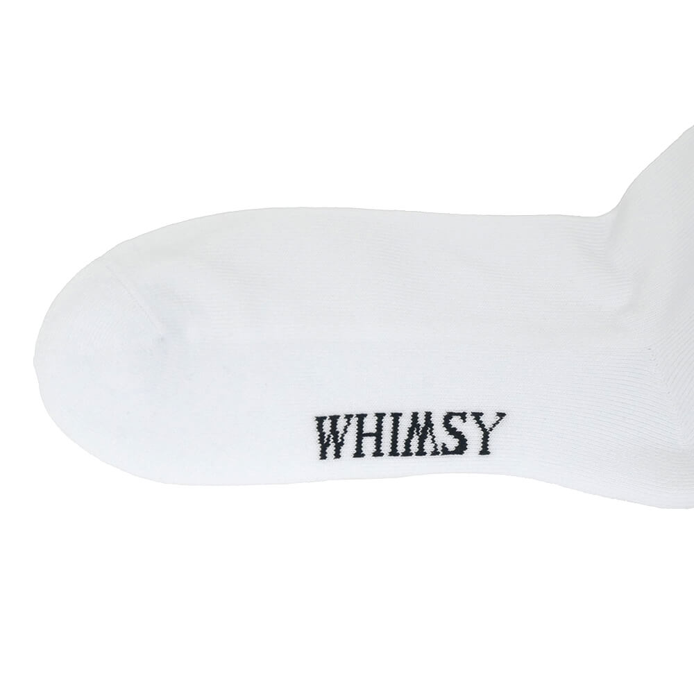  WHIMSY SOCKS ウィムジー ソックス 靴下 VERSE WHITE スケートボード スケボー 5