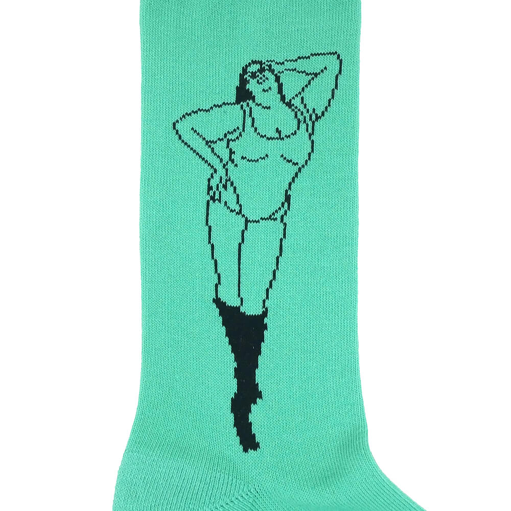 WHIMSY SOCKS ウィムジー ソックス 靴下 KHEIRA UGUISU スケートボード スケボー 4