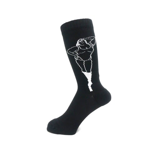 WHIMSY SOCKS ウィムジー ソックス 靴下 KHEIRA BLACK スケートボード スケボー 1