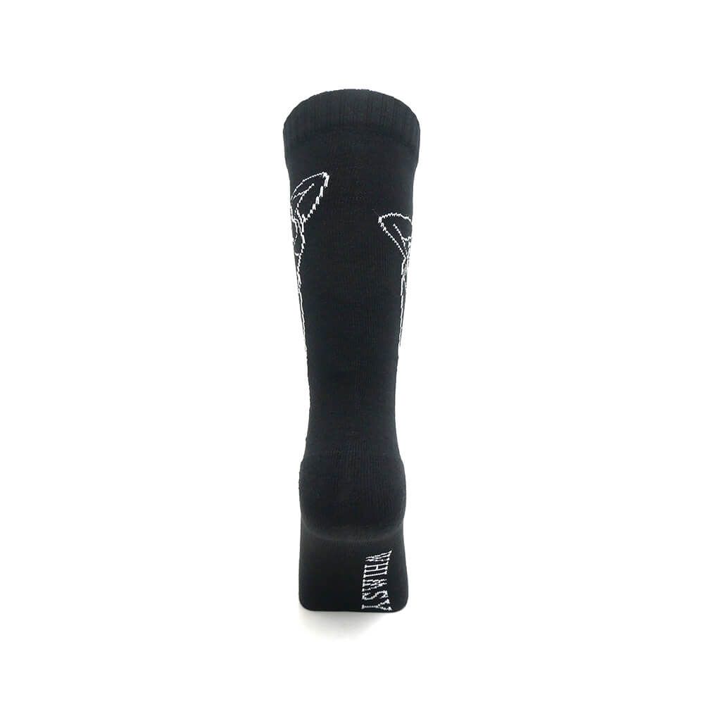 WHIMSY SOCKS ウィムジー ソックス 靴下 KHEIRA BLACK スケートボード スケボー 2