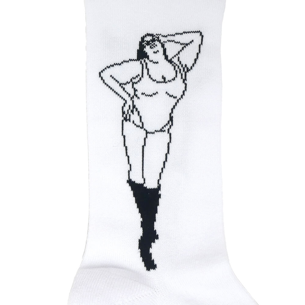 WHIMSY SOCKS ウィムジー ソックス 靴下 KHEIRA WHITE スケートボード スケボー 4