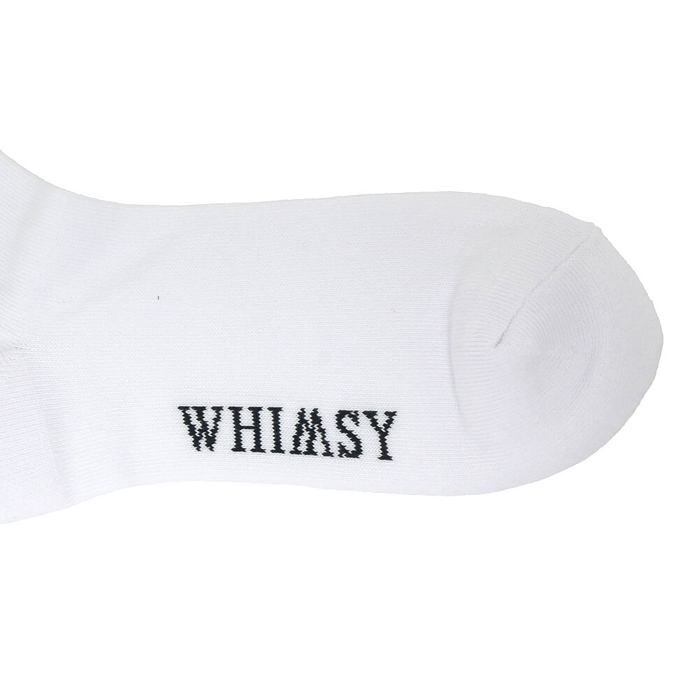 WHIMSY SOCKS ウィムジー ソックス 靴下 KHEIRA WHITE スケートボード スケボー 5