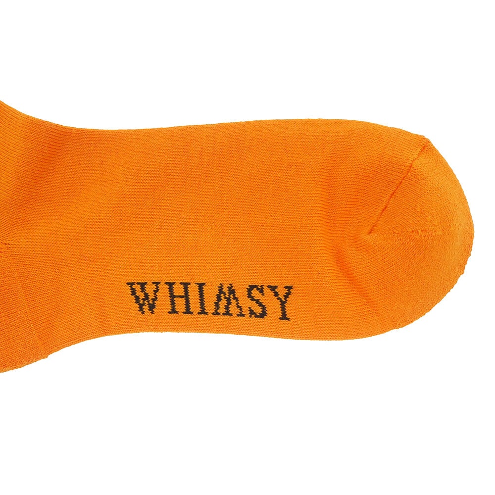 WHIMSY SOCKS ウィムジー ソックス 靴下 CATHIE ORANGE スケートボード スケボー 5