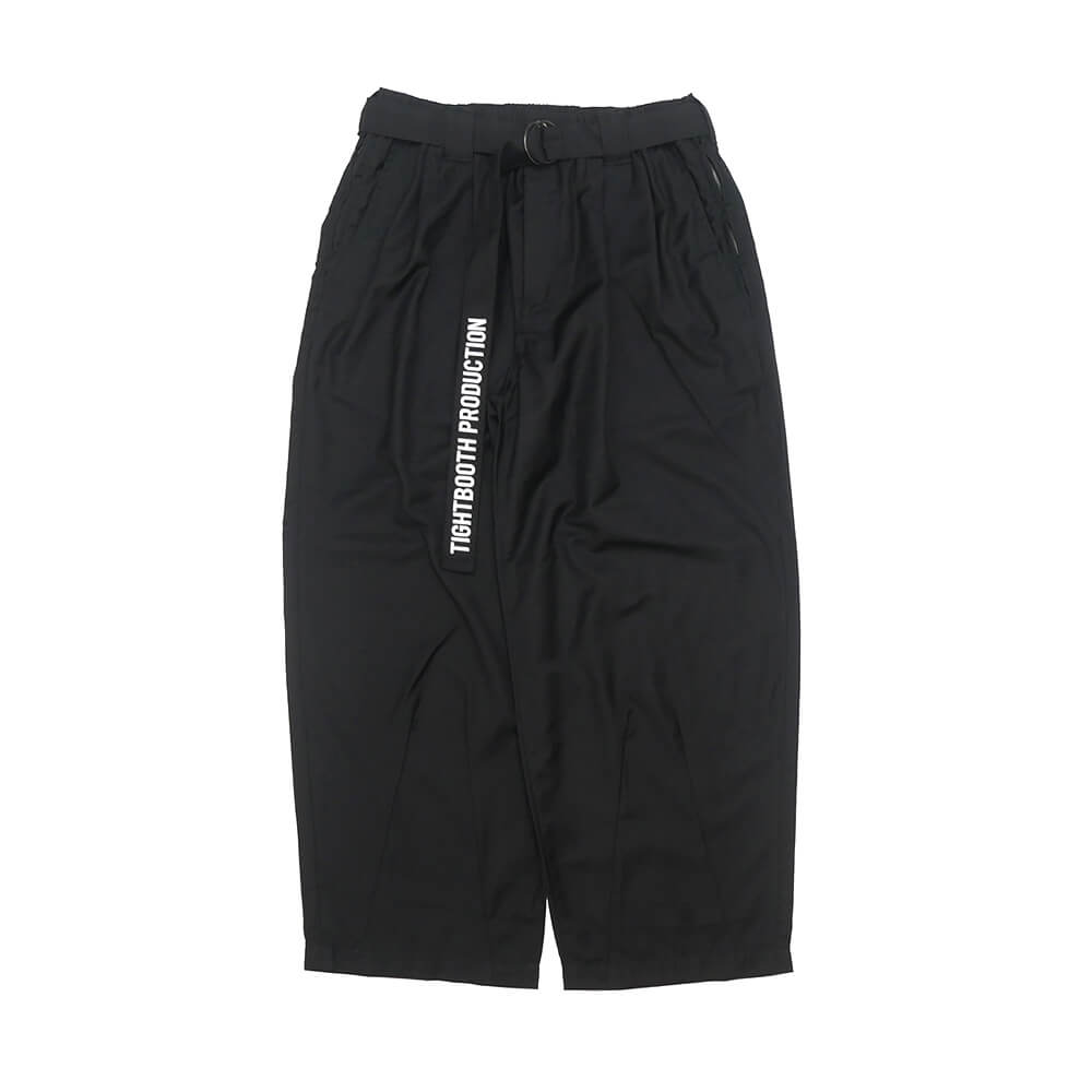 TIGHTBOOTH（TBPR） PANTS タイトブース パンツ ジーンズ BAGGY SLACKS BLACK スケートボード スケボー 