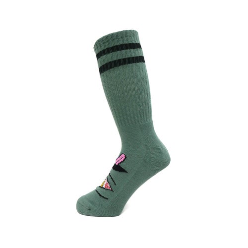 TOY MACHINE SOCKS トイマシーン ソックス 靴下 BLOODSHOT EYE FOREST スケートボード スケボー 1