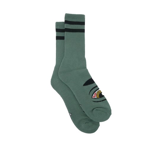 TOY MACHINE SOCKS トイマシーン ソックス 靴下 BLOODSHOT EYE FOREST スケートボード スケボー 3