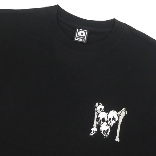 MAGICAL MOSH MISFITS T-SHIRT マジカルモッシュミスフィッツ Tシャツ SKULL HEAD BLACK/WHITE スケートボード スケボー 2