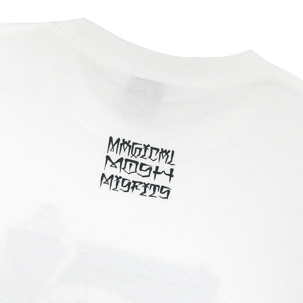 MAGICAL MOSH MISFITS T-SHIRT マジカルモッシュミスフィッツ Tシャツ ドクロとはみ出しものたち WHITE スケートボード スケボー 2