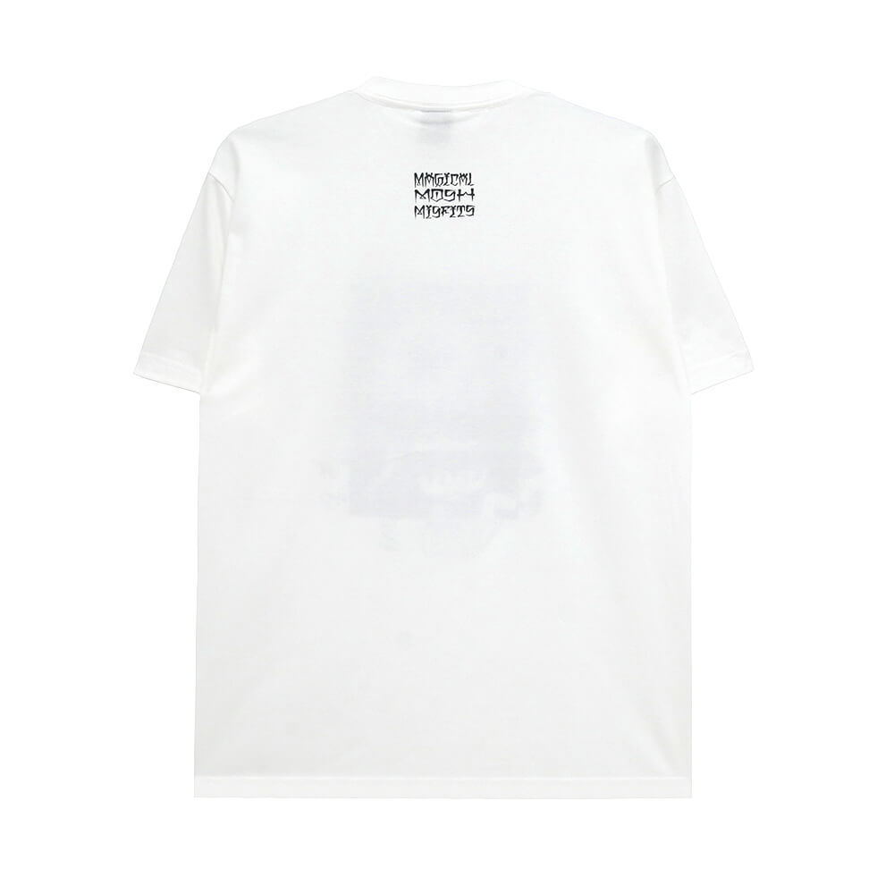 MAGICAL MOSH MISFITS T-SHIRT マジカルモッシュミスフィッツ Tシャツ ドクロとはみ出しものたち WHITE スケートボード スケボー 3