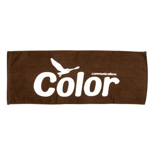 COLOR COMMUNICATIONS TOWEL カラーコミュニケーションズ タオル WAWA OWL BROWN スケートボード スケボー 1