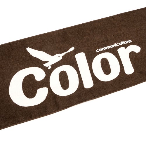 COLOR COMMUNICATIONS TOWEL カラーコミュニケーションズ タオル WAWA OWL BROWN スケートボード スケボー 2