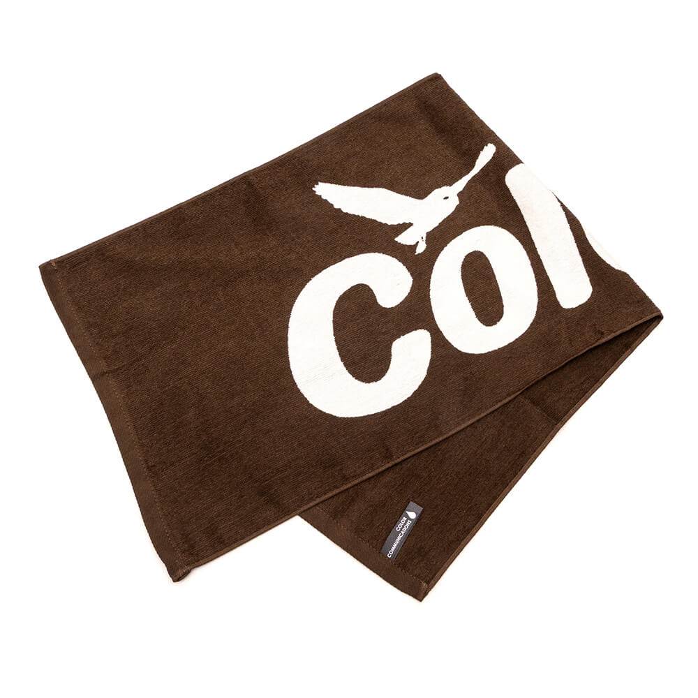 COLOR COMMUNICATIONS TOWEL カラーコミュニケーションズ タオル WAWA OWL BROWN スケートボード スケボー 3