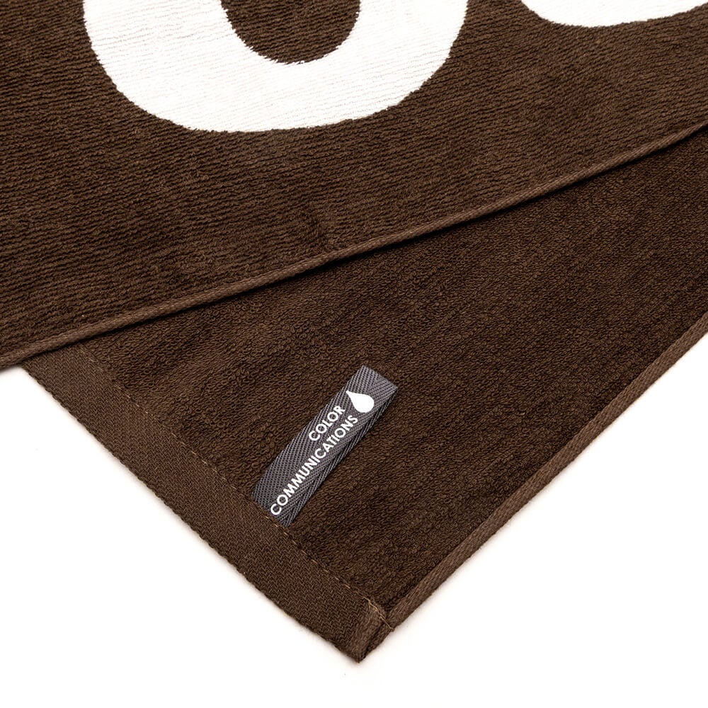 COLOR COMMUNICATIONS TOWEL カラーコミュニケーションズ タオル WAWA OWL BROWN スケートボード スケボー 4