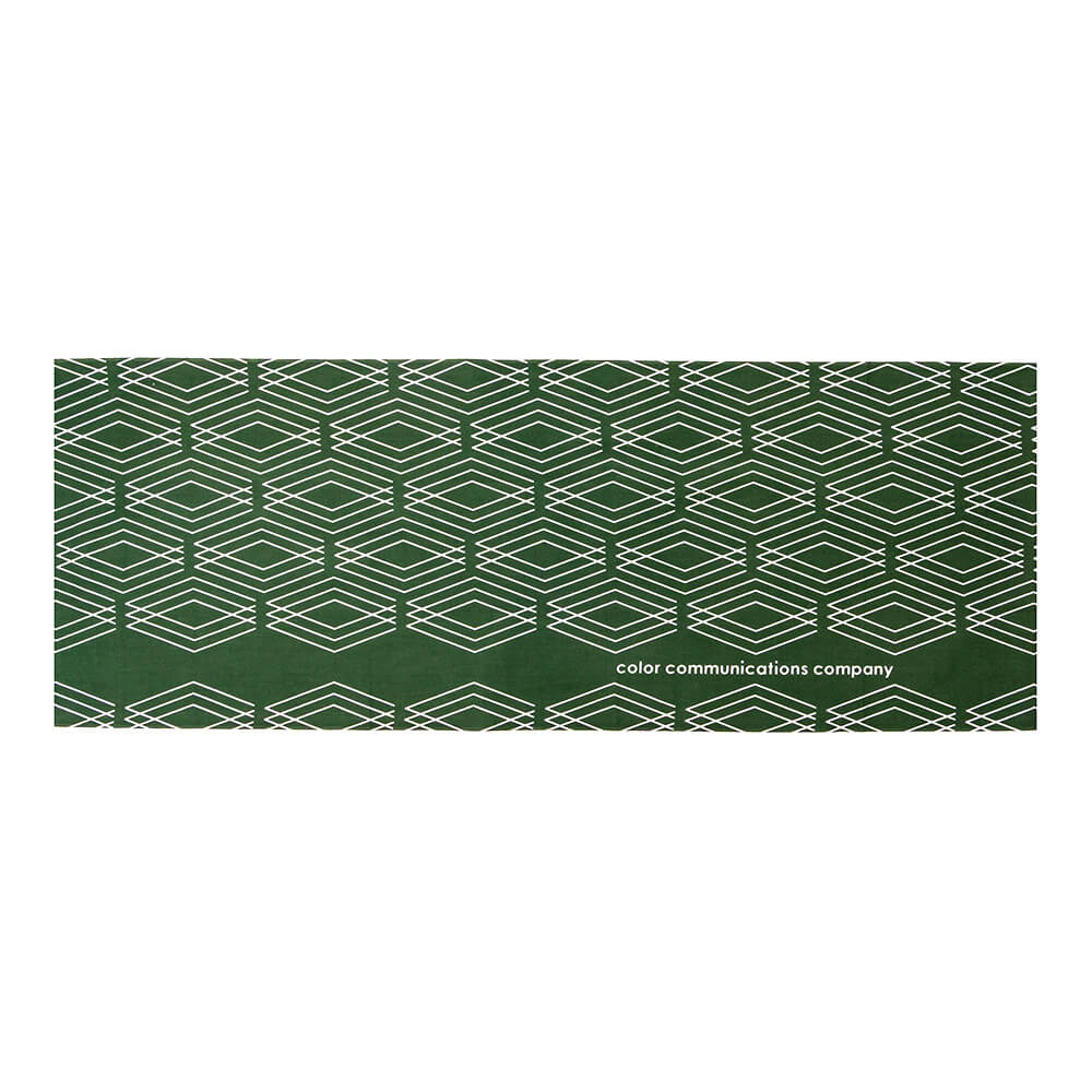 COLOR COMMUNICATIONS TENUGUI カラーコミュニケーションズ 手ぬぐい 3C DIAMONDS PATTERN GREEN スケートボード スケボー 1