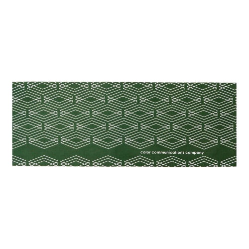 COLOR COMMUNICATIONS TENUGUI カラーコミュニケーションズ 手ぬぐい 3C DIAMONDS PATTERN GREEN スケートボード スケボー 1
