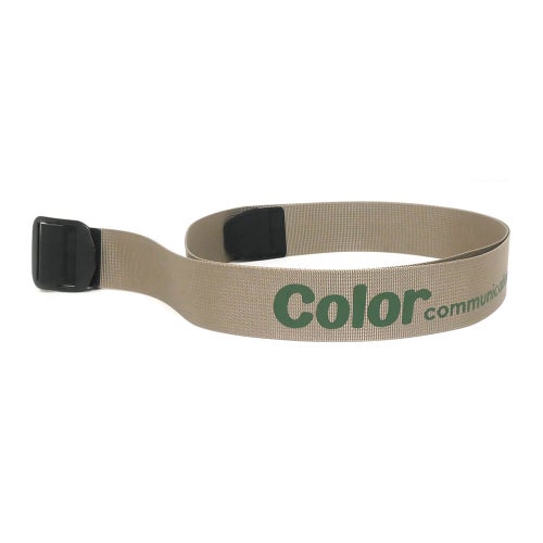COLOR COMMUNICATIONS BELT カラーコミュニケーションズ ベルト RUBBER LOCK WAWA BEIGE スケートボード スケボー 1