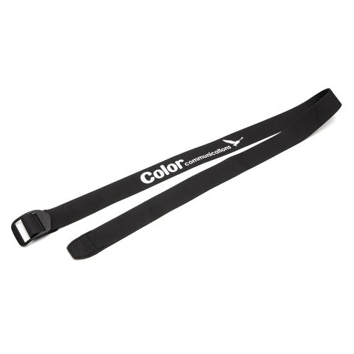 COLOR COMMUNICATIONS BELT カラーコミュニケーションズ ベルト RUBBER LOCK WAWA BLACK スケートボード スケボー 3