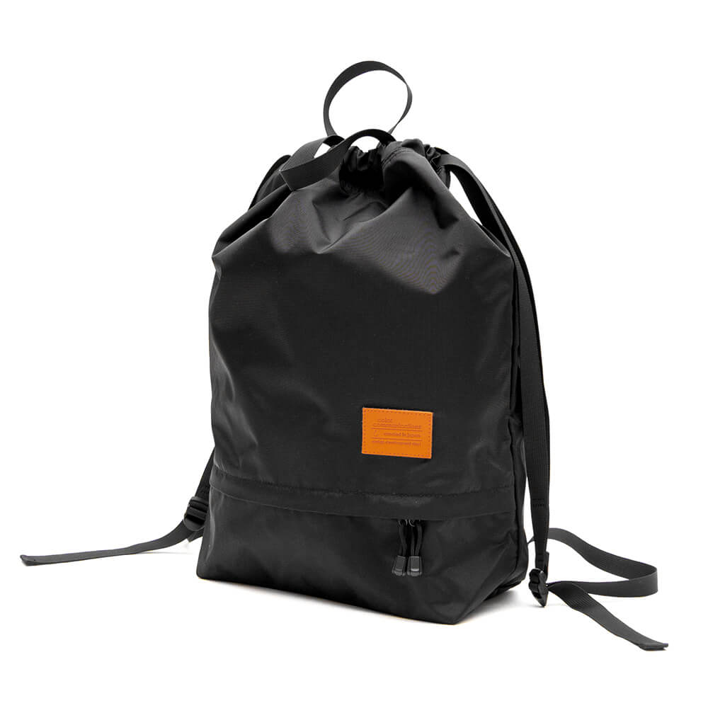 COLOR COMMUNICATIONS BACKPACK カラーコミュニケーションズ バックパック リュック 2 WAY KNAPSACK BLACK スケートボード スケボー 1