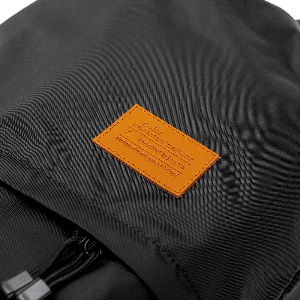 COLOR COMMUNICATIONS BACKPACK カラーコミュニケーションズ バックパック リュック 2 WAY KNAPSACK BLACK スケートボード スケボー 4