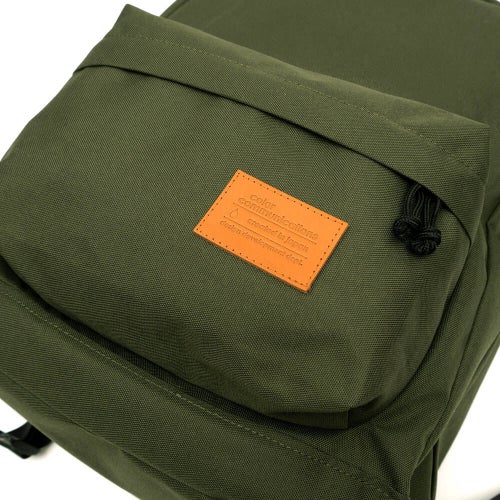 COLOR COMMUNICATIONS BACKPACK カラーコミュニケーションズ バックパック リュック STANDARD BACKPACK 2 OLIVE スケートボード スケボー 4