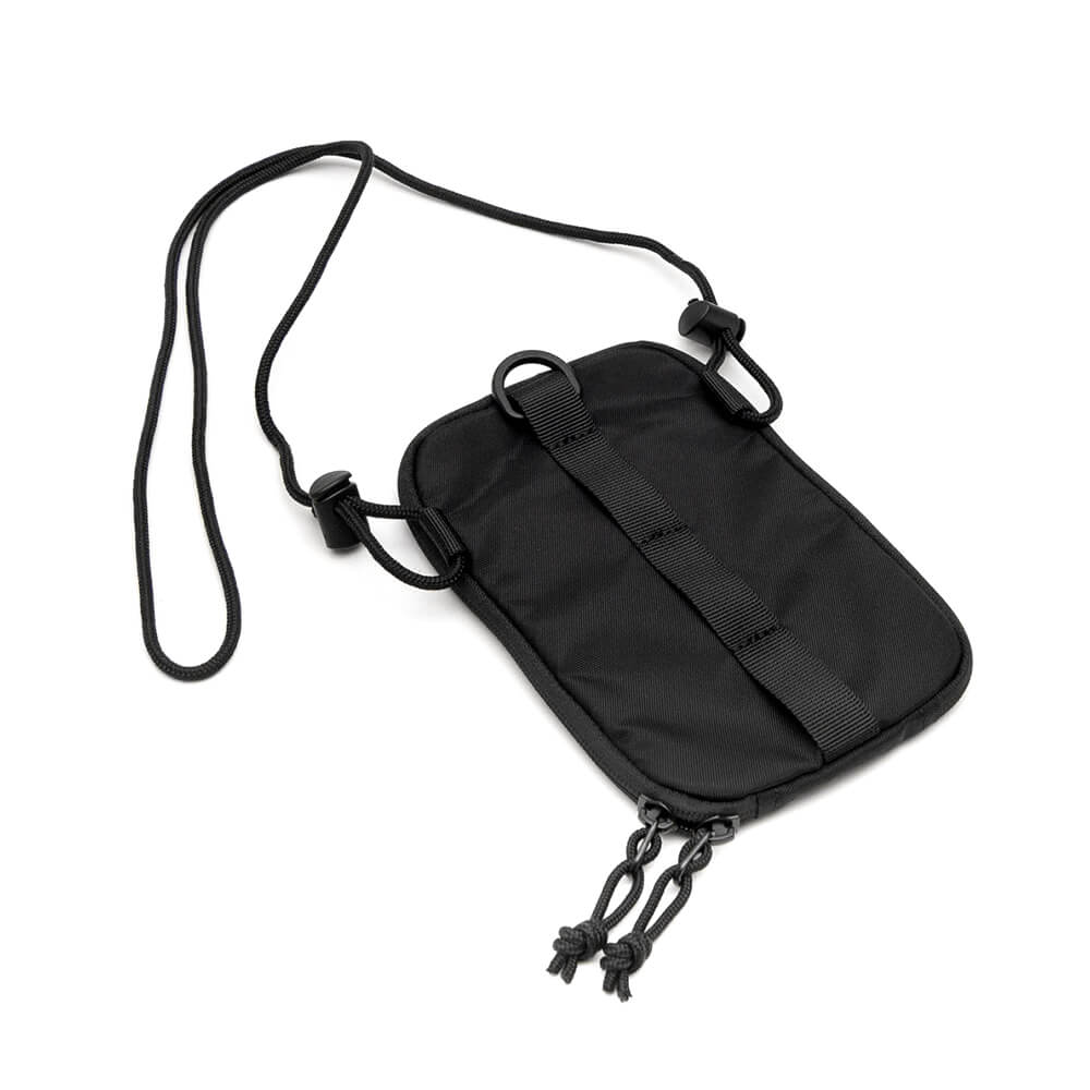 COLOR COMMUNICATIONS BAG カラーコミュニケーションズ バッグ PASSPORT SHOULDER BLACK スケートボード スケボー 3