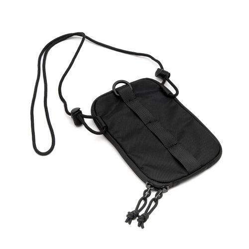 COLOR COMMUNICATIONS BAG カラーコミュニケーションズ バッグ PASSPORT SHOULDER BLACK スケートボード スケボー 3