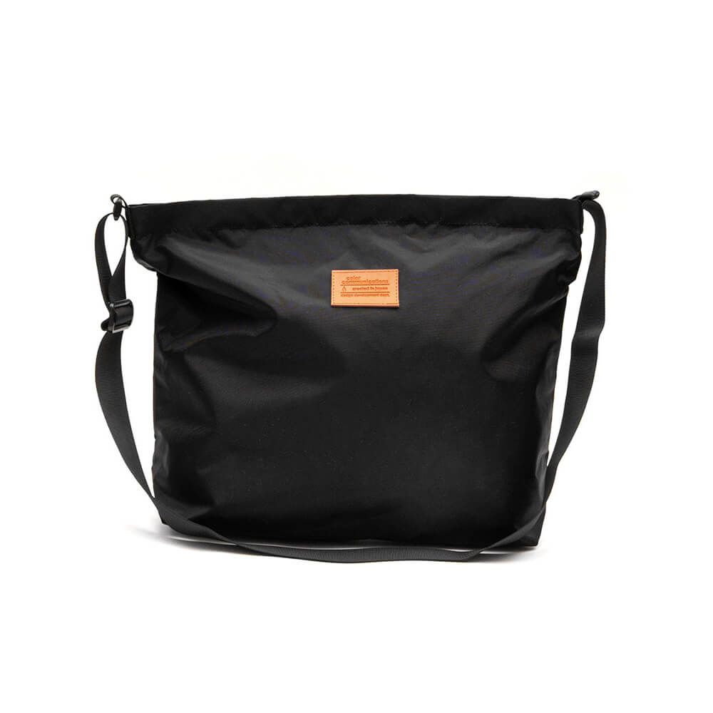 COLOR COMMUNICATIONS BAG カラーコミュニケーションズ バッグ LP SHOULDER BLACK スケートボード スケボー 2
