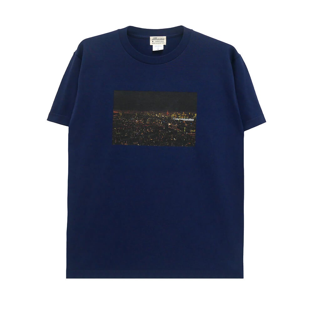 COLOR COMMUNICATIONS T-SHIRT カラーコミュニケーションズ Tシャツ TOKYO 2012 PHOTO METRO BLUE スケートボード スケボー 
