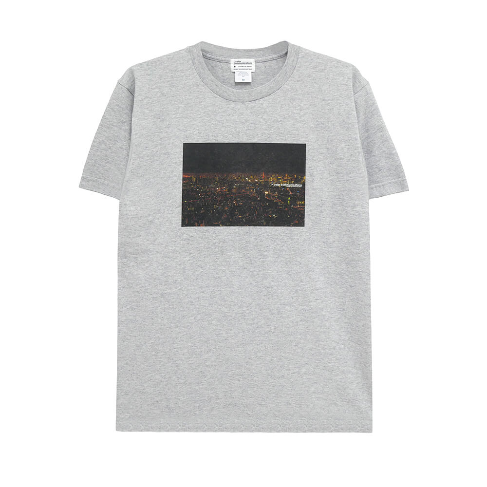 COLOR COMMUNICATIONS T-SHIRT カラーコミュニケーションズ Tシャツ TOKYO 2012 PHOTO GREY スケートボード スケボー 