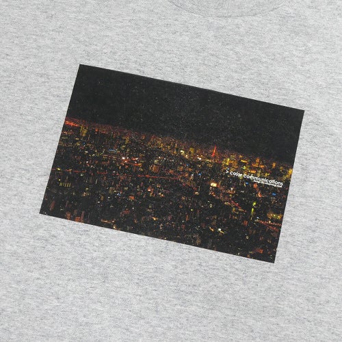 COLOR COMMUNICATIONS T-SHIRT カラーコミュニケーションズ Tシャツ TOKYO 2012 PHOTO GREY スケートボード スケボー 1