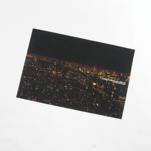COLOR COMMUNICATIONS T-SHIRT カラーコミュニケーションズ Tシャツ TOKYO 2012 PHOTO WHITE スケートボード スケボー 1