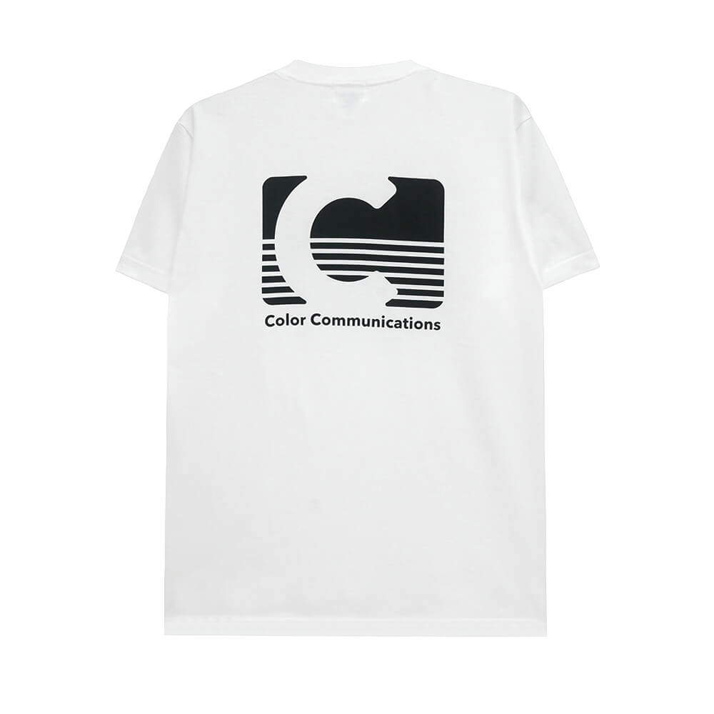 COLOR COMMUNICATIONS T-SHIRT カラーコミュニケーションズ Tシャツ CODAK WHITE スケートボード スケボー 