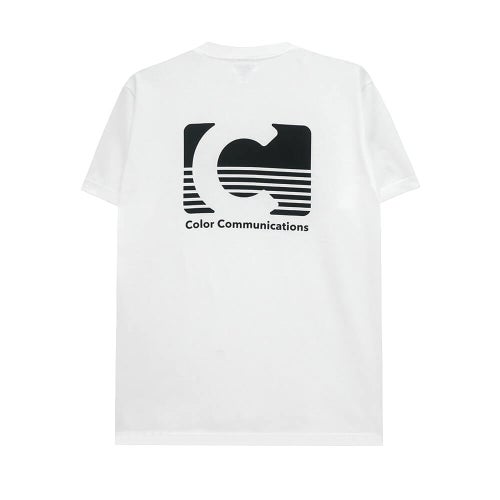COLOR COMMUNICATIONS T-SHIRT カラーコミュニケーションズ Tシャツ CODAK WHITE スケートボード スケボー 