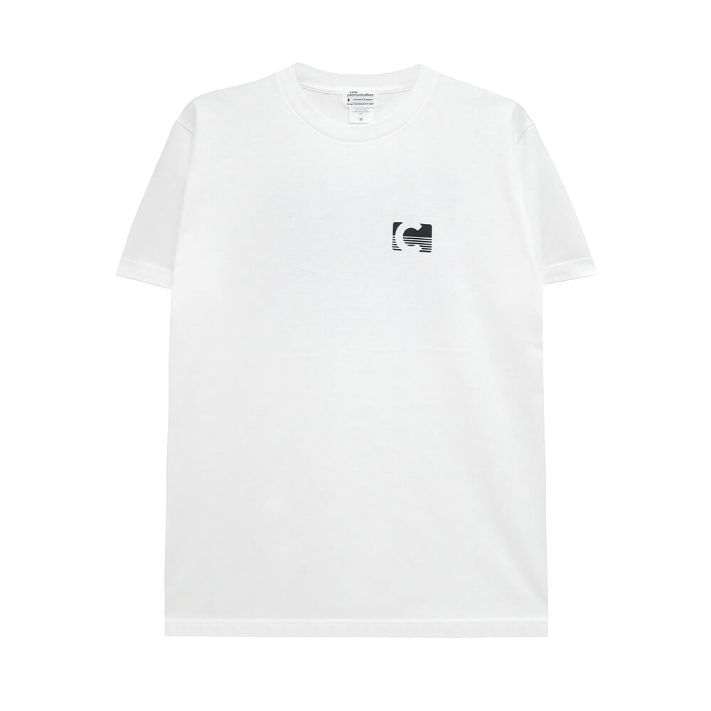 COLOR COMMUNICATIONS T-SHIRT カラーコミュニケーションズ Tシャツ CODAK WHITE スケートボード スケボー 1