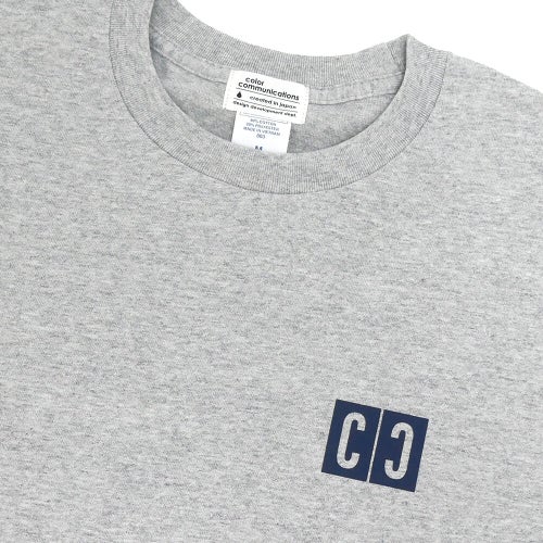 COLOR COMMUNICATIONS T-SHIRT カラーコミュニケーションズ Tシャツ CC PAINT CO. GREY スケートボード スケボー 2