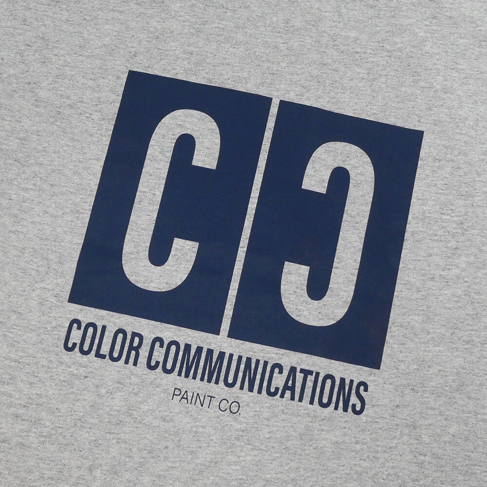 COLOR COMMUNICATIONS T-SHIRT カラーコミュニケーションズ Tシャツ CC PAINT CO. GREY スケートボード スケボー 3