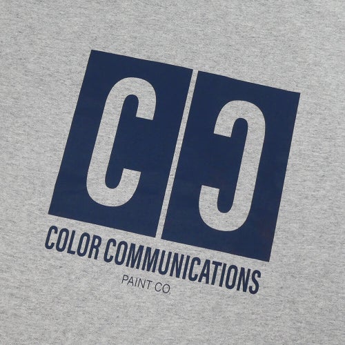 COLOR COMMUNICATIONS T-SHIRT カラーコミュニケーションズ Tシャツ CC PAINT CO. GREY スケートボード スケボー 3