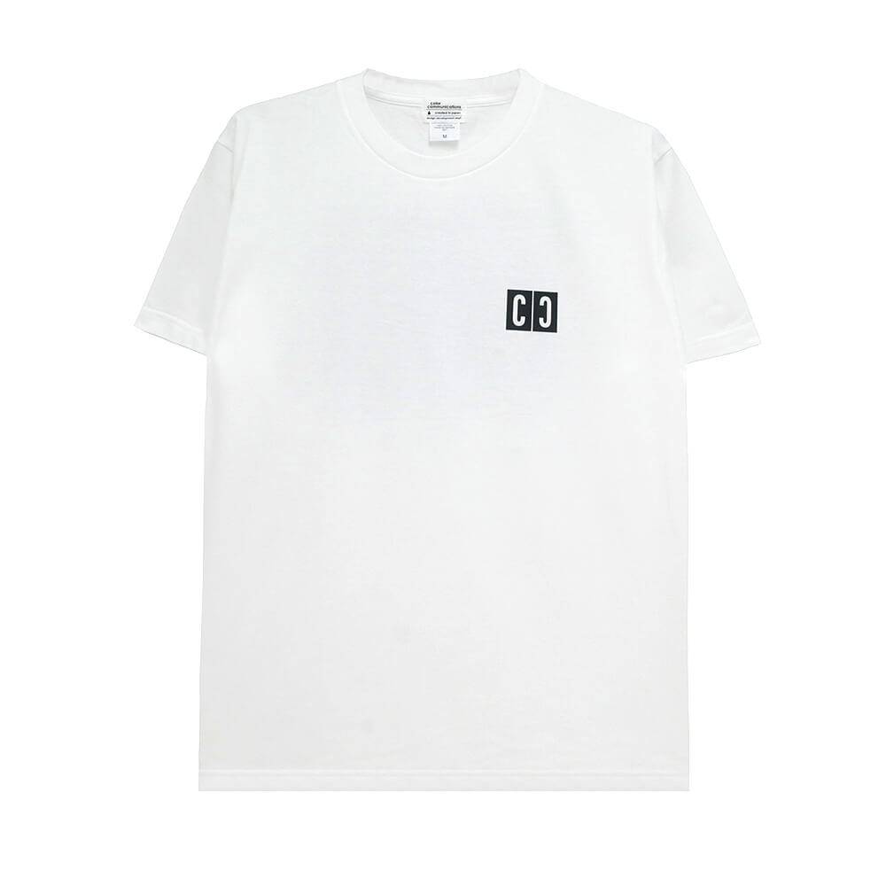 COLOR COMMUNICATIONS T-SHIRT カラーコミュニケーションズ Tシャツ CC PAINT CO. WHITE スケートボード スケボー 1