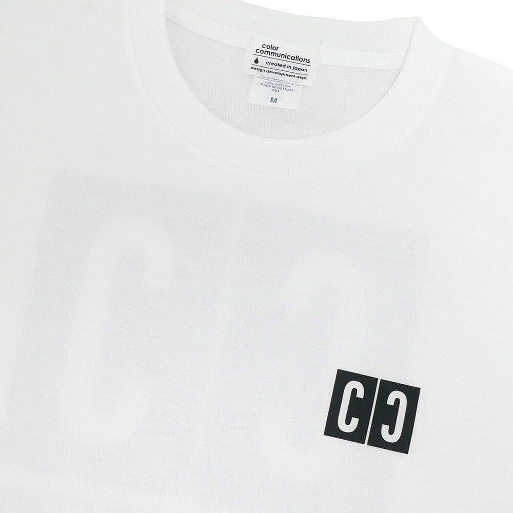 COLOR COMMUNICATIONS T-SHIRT カラーコミュニケーションズ Tシャツ CC PAINT CO. WHITE スケートボード スケボー 2